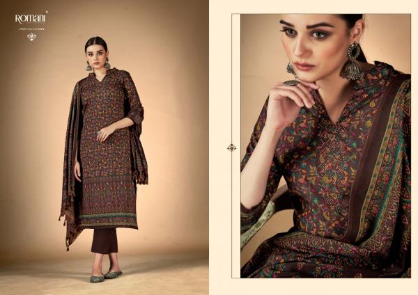 Romani Ruksana Ready Made Pashmina Designer Dress Collection